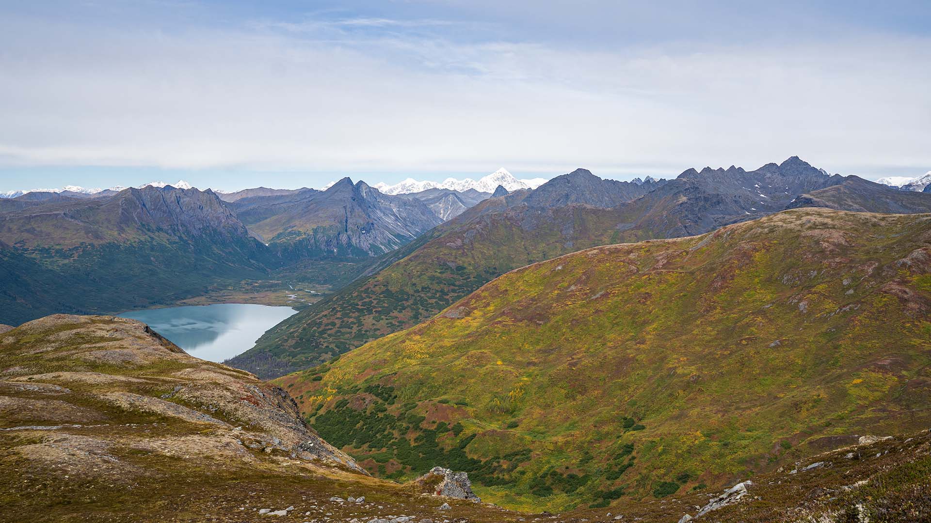 Helicopter Hiking at Chelatna Lake Lodge 