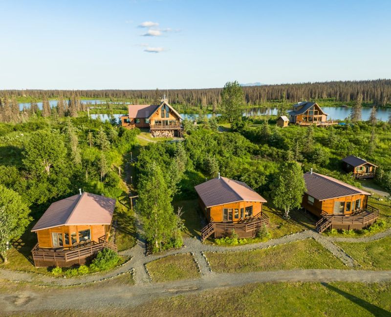 Lodging at Chelatna Lake Lodge
