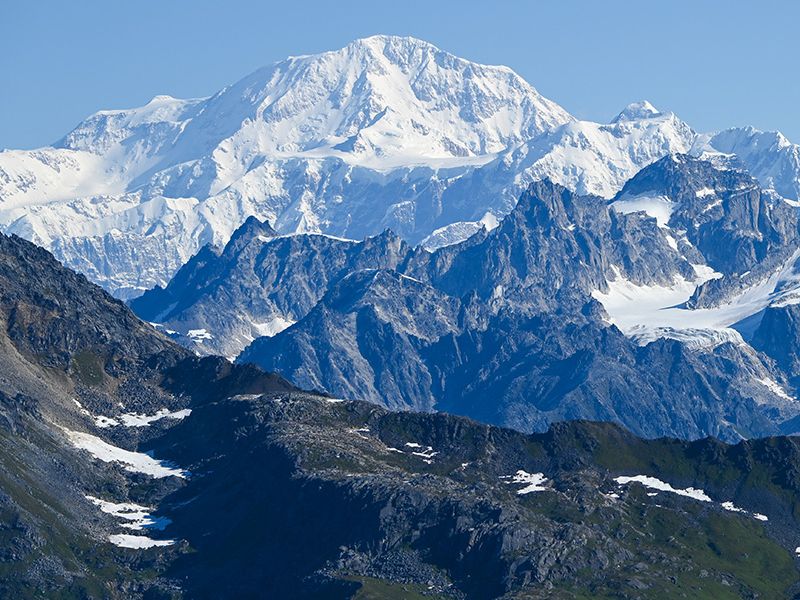 View of Mount Denali 