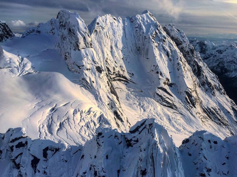 Near Mount Deborah in Denali National Park