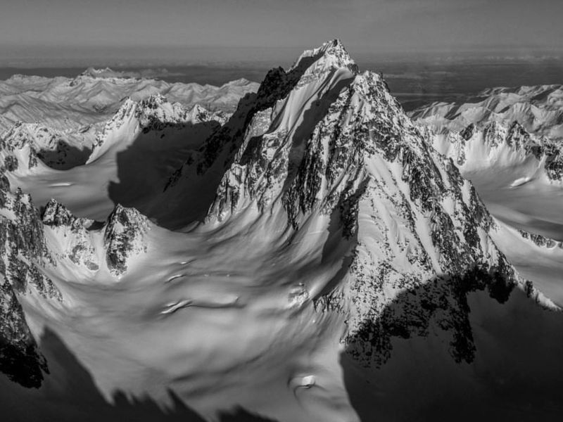 Alaska Range Peaks 