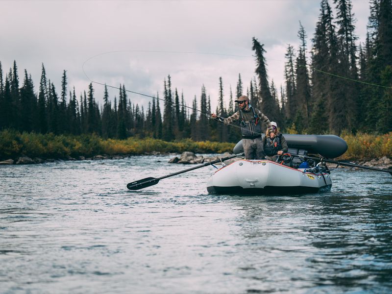 Rafting in Denali 